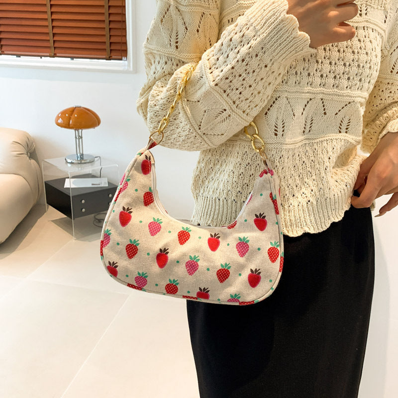 Wholesale Cotton and Linen Flower Handbags